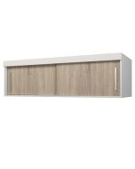 Firenze150 gardróbszekrény magasítás fehér-tölgy