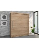 Firenze204 M2 tolóajtós, gardróbszekrény tölgy-tölgy