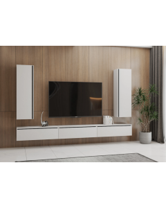 Nóri nappali szekrénysor fehér-fehér