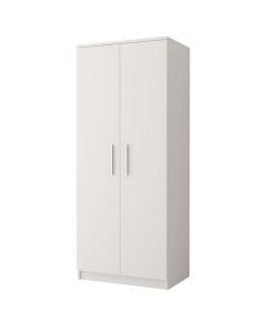 Omega80 gardróbszekrény fehér-fehér