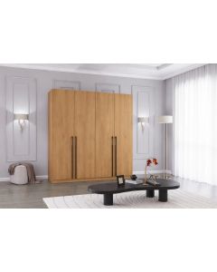 Rosa200 4D gardróbszekrény tolgy-tolgy