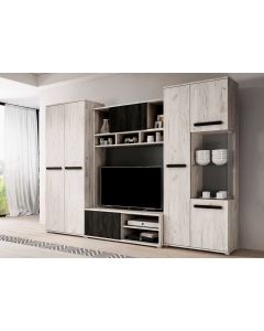 Verona, egyedi színösszeállítású nappali szekrénysor